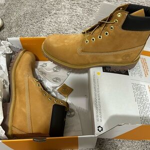 Timberland Men’s 6” Waterproof Boot - Wheat Nubuck